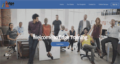 Desktop Screenshot of edgetraining.co.za